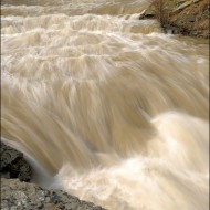 Большая вода на реке Красноярка